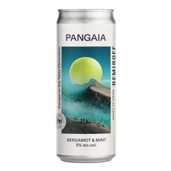 Напій 0,33 л слабоалкогольний NEMIROFF PANGAIA Bergamot Mint 5% об ж/б 