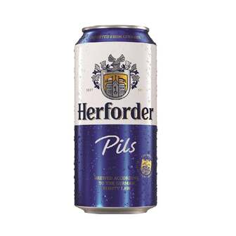 Пиво 0,5 л Herforder Pils світле фільтроване пастеризоване 4,8% ж/б Німеччина 