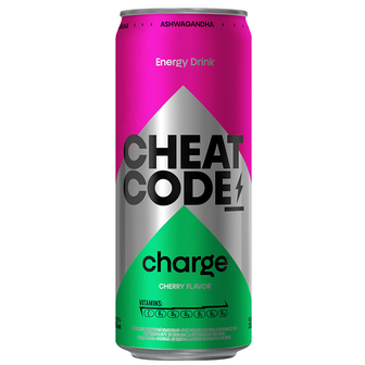 Напій 330 мл CHEAT CODE Charge безалкогольний енергетичний сильногазований ж/б 