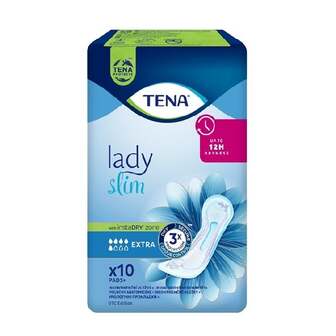 Прокладки урологічні 10 шт Tena Lady Slim Extra м/уп 