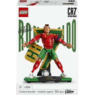 Конструктор LEGO Editions Football Кріштіану Роналду - легенда футболу 854 деталі (43016)