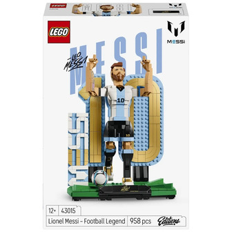 Конструктор LEGO Editions Football Ліонель Мессі - легенда футболу 958 деталей (43015)
