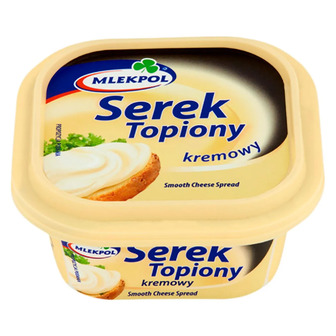 Сир плавлений Mlekpol вершковий 57% 100 г (5900820000806)