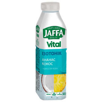 Напій соковмісний Jaffa Vital ананас-кокос 0.5 л (4820192260466)