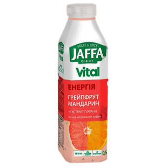 Напій соковмісний Jaffa Vital грейпфрут-мандарин 0.5 л (4820192260473)