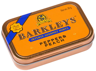 Льодяники Barkleys Pepperu0026Peach Перець та персик 50 г (8717438743370)
