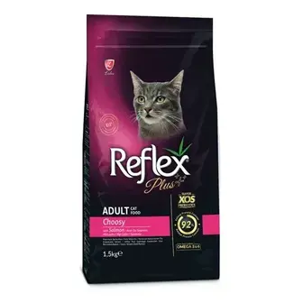 Сухий корм для котів Reflex Plus Adult Choosy 1,5 кг - лосось