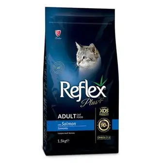 Сухий корм для котів Reflex Plus Adult 1,5 кг - лосось