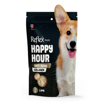 Ласощі для собак Reflex Plus Happy Hour Anti-Aging Collagen 60 г - ягня та колаген