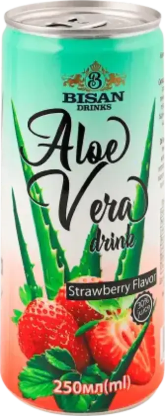 Напій Bisan Aloe Vera Полуниця 250 мл