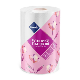 Рушники паперові «Премія»® 2 шари 150 арк.