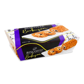 Тістечко Biscotti Бонбусоні бісквітне (200г)