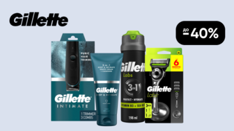 До -40% на чоловічі засоби для гоління Gillette