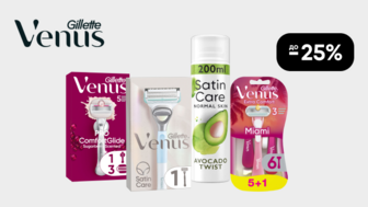 До -25% на жіночі засоби для гоління Gillette Venus