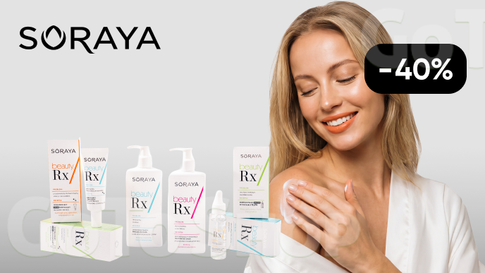 -40% на засоби Soraya