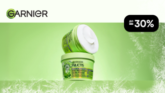 До -30% на засоби Garnier Fructis