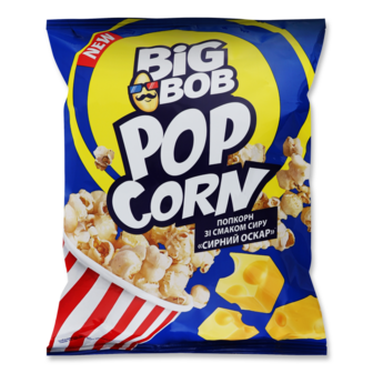 Попкорн "Сирний Оскар" ТМ Big Bob, 80г