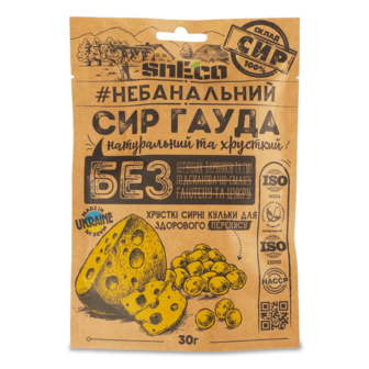 Сир сушений "Гауда" 28г /Sneco/