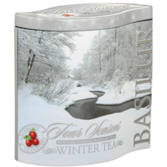 Чай Basilur Four Seasons Winter Tea чорний з/б 100г