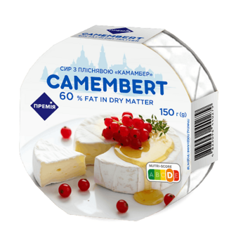 Сир «Премія»® Камамбер 60% 150г