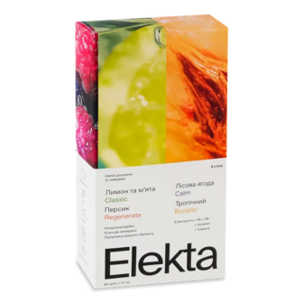 Напій розчинний Elekta Mix 8 з електролітами (8*5г)