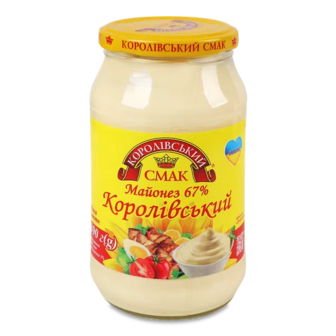Майонез Королівський смак Королівський 67% с/б (390г)