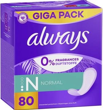 Прокладки Always Normal 80шт