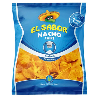 Чипси начос El Sabor солоні 100г