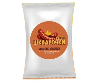 Грінки Шкварочки Хлібні Баварські ковбаски 60 г (4820227350711)