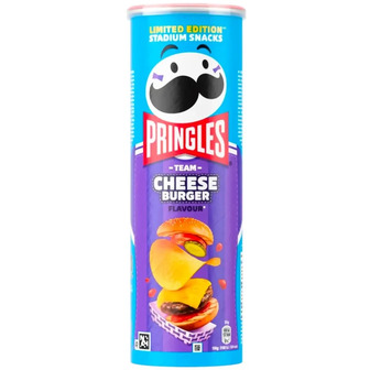 Чипси картопляні Pringles Чізбургер 165 г (5053990188819)