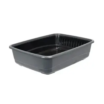 Ferplast Ariel 10 Lettiera туалет для котів 46,5x35,5x11,5 см - сірий