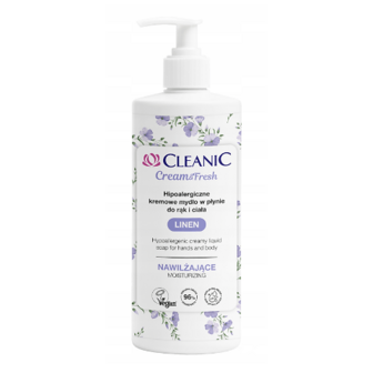Крем-мило рідке Cleanic Linen для рук і тіла 500мл