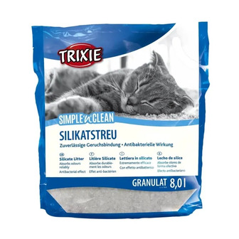 Наповнювач для котячого туалету Trixie SimplenClean силікагелевий вбирний 3.6 кг, 8 л