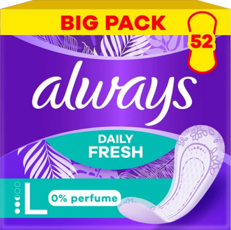 Прокладки щоденні Always Daily Fresh L 52шт