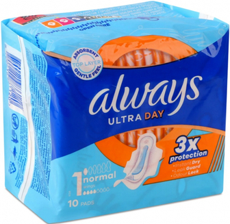 Прокладки Always Ultra Day 10шт