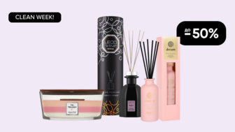 CLEAN WEEK! До -50% на аромадифузори та свічки