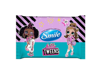Серветки вологі Smile Tweens L.O.L Surprise! 24 шт (4823071666816)