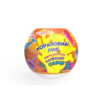 Бомба для ванн Aqua Shine Crazy Bombs Kids Кораловий риф 120 г (4820240941026)
