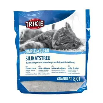 Trixie Simple&Clean силікагелевий наповнювач 8 л - без аромату