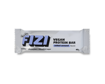 Батончик Fizi Salted caramel протеїновий в глазурі (40г)