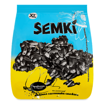 Насіння соняшника Semki XL смажене 200г