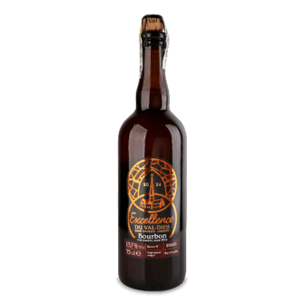 Пиво Val-Dieu Excellence Barrique De Bourbon світле нефільтроване 0,75л (0,75л)