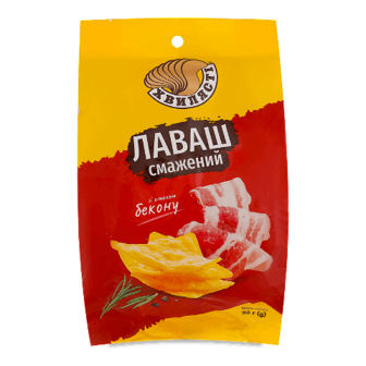 Лаваш Хвилясті смажений зі смаком бекону 90г