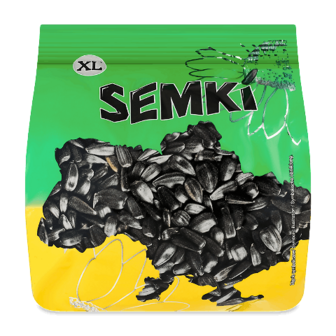 Насіння соняшника Semki XL смажене солоне 200г