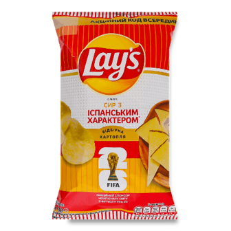 Чипси Lay's картопл смак сир з іспанським характером 95г