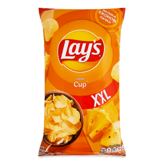 Чипси Lay's зі смаком сиру 170г