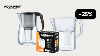 -25% на водоочисні глечики та модулі від AQUAPHOR