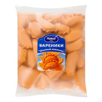 Вареники Makey Шалений апельсин заморожені 1 кг (4820277117340)