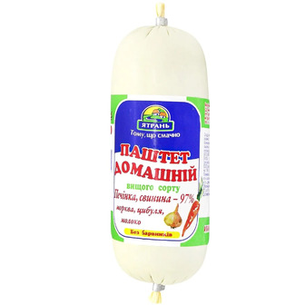 Паштет Ятрань Домашній вищий сорт 330 г (4823005801511)