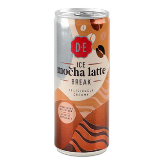 Кава холодна Douwe Egberts Ice Mocha Latte break з молоком 250 мл (8711000675267)